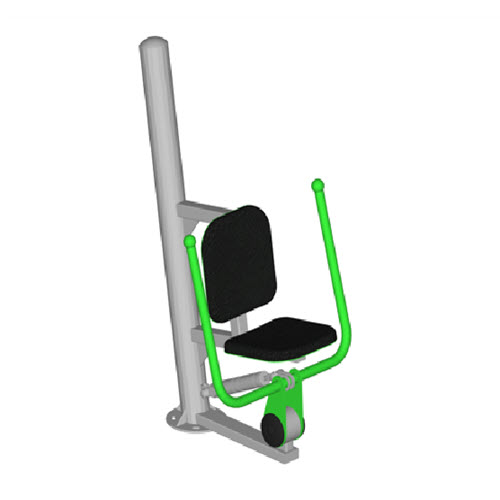 CAD Drawings ExoFit Outdoor Fitness ExoFit: ExoFlex Chest Press